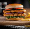 Double Peri Chicken Burger
